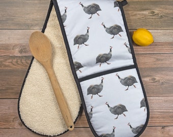 Guinea Fowl – Thick, Double Oven Glove – Country Kitchen