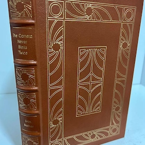 Easton Press Camera Never Blinks - Dan Rather ASSINOU 1ª Ed