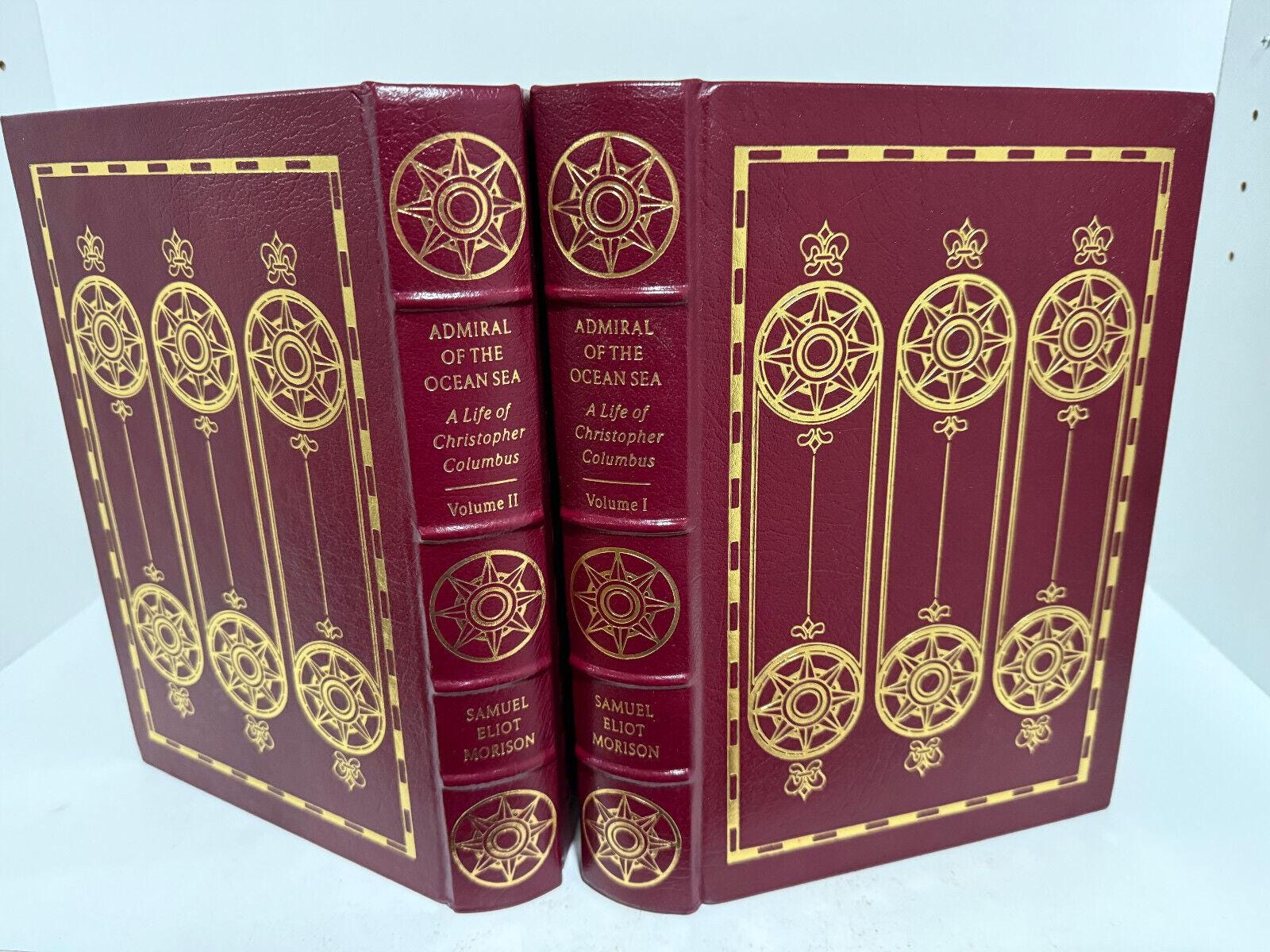 Easton Press Samuel Eliot Morison - Admiral of the Ocean Sea: A
