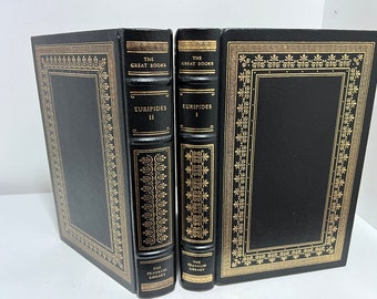 Franklin Library The Plays of Euripides 2 vol Western World