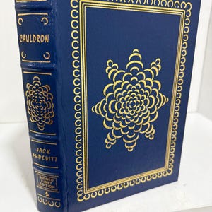 Easton Press Cauldron di Jack McDevitt AUTOGRAFATO 1a edizione con COA Sci Fi