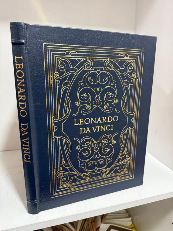 Easton Press Leonardo Da Vinci Art - Etsy