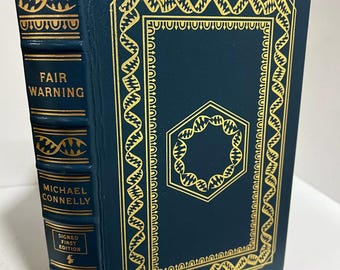 Easton Press Fair Warning door Michael Connelly ONDERTEKEND 1e edities met bewijs van certificaat