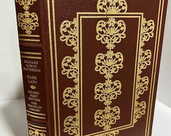 La dama oscura de la biblioteca Franklin - Richard North Patterson FIRMADO 1.ª edición