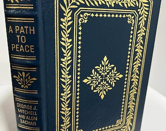 Easton Press A Path to Peace by George J Mitchell SIGNED 1st Ed w/ COA
