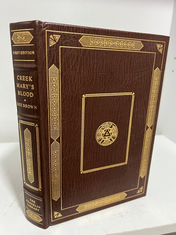 Franklin Library Creek Mary's Blood - Dee Brown 1st Edition - Etsy