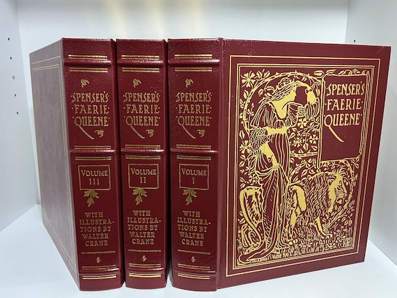 Easton Press THE FAERIE QUEENE - Edmund Spenser 3 Vols Oversized
