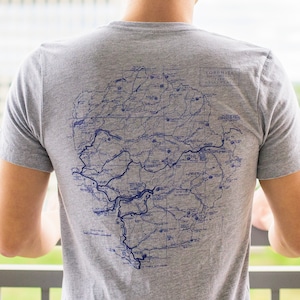El Capitan Yosemite National Park T-Shirt Vintage Karte Retro Klettern Geschenk für Kletterer Half Dome Wanderer Van Life Dwellers Gipfel Cool