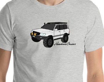 100 Series Toyota Land Cruiser shirt Overland UZJ100 Overlanders HDJ105 Off Road Lexus LX470 Adventure Camp TEQ