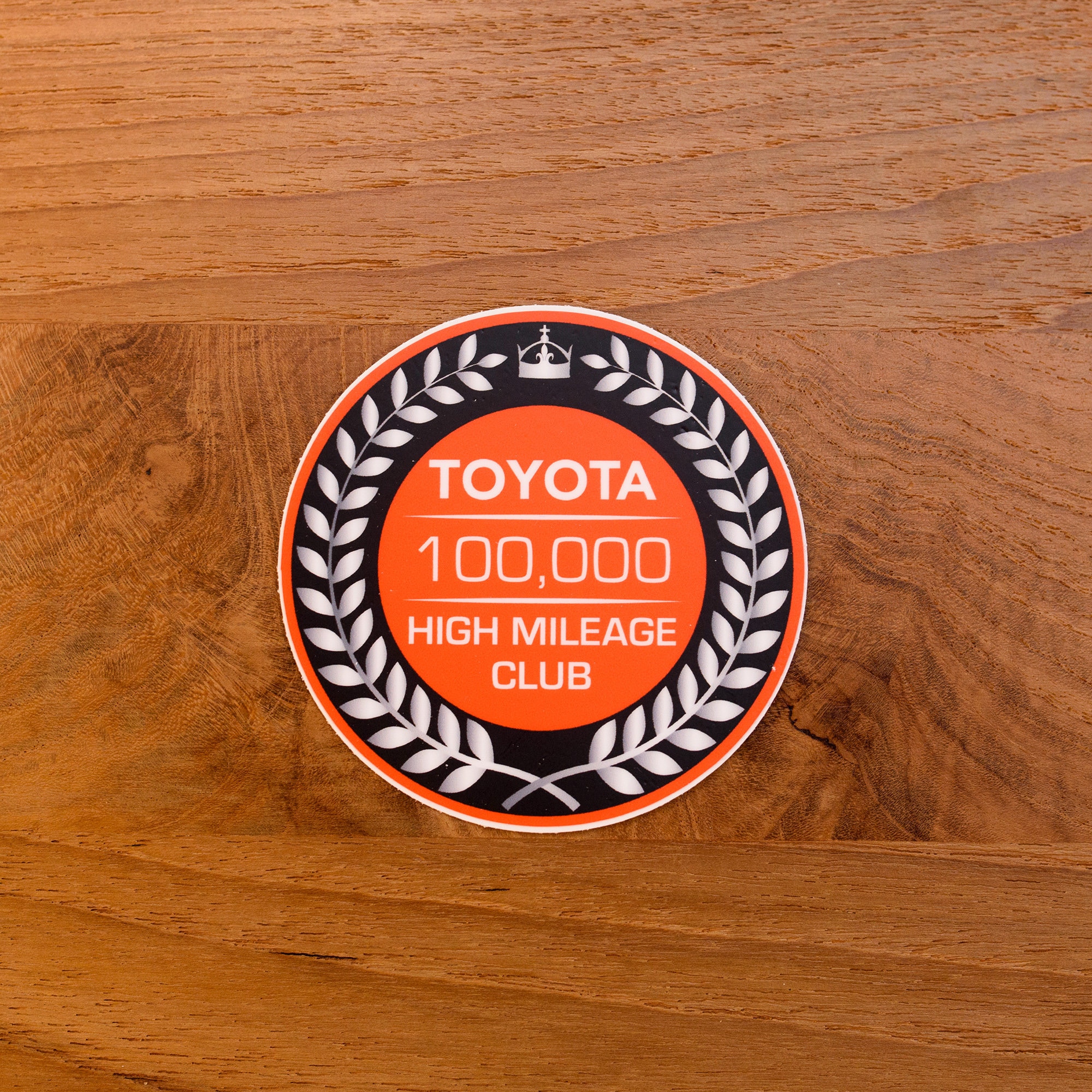 Toyota High Mileage Club Sticker Decal 100k 200k 300k 400k - Etsy UK