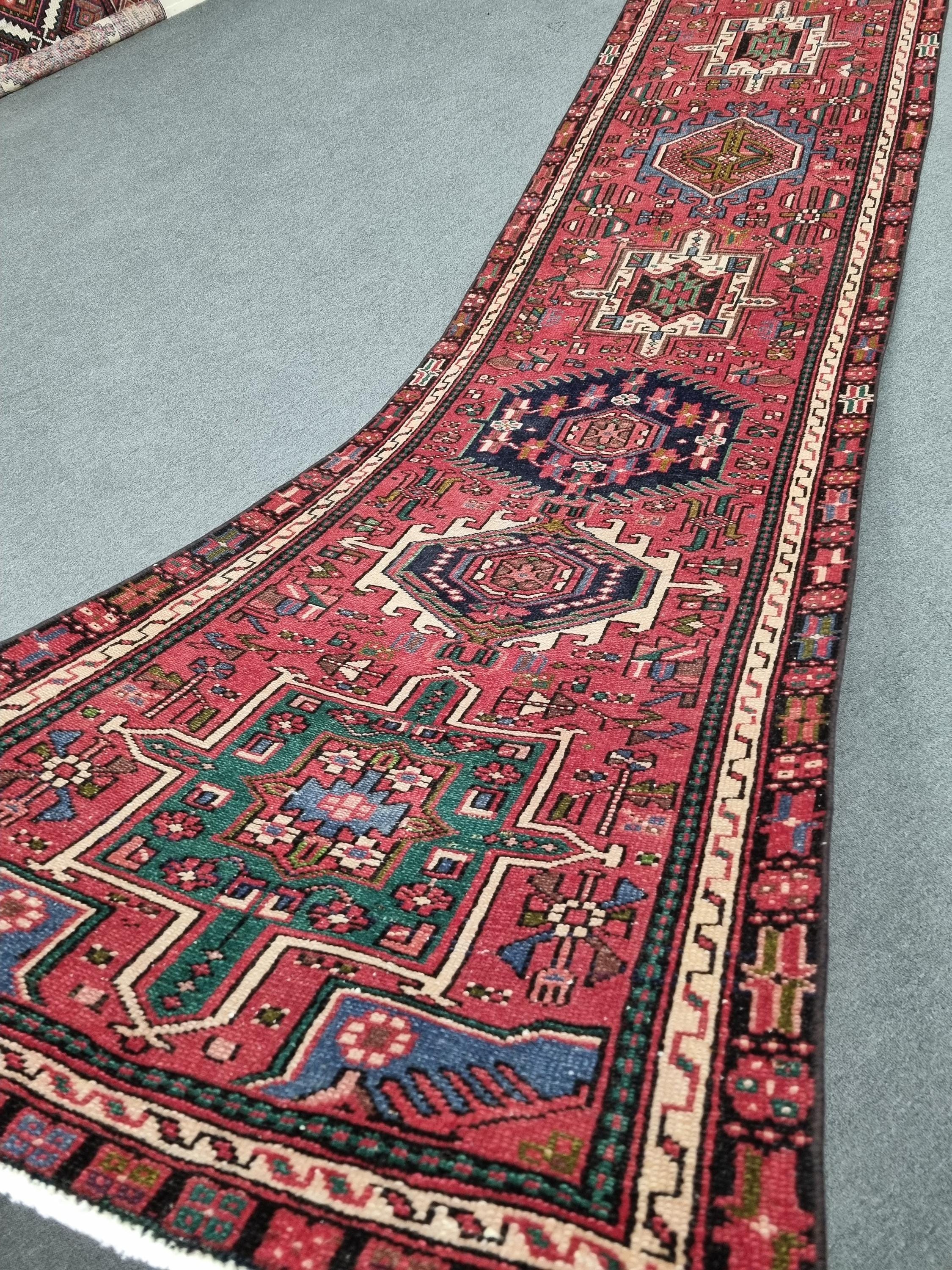 3x15 Antique Runner Rug, 2'10''x15'1'' Narrow Runner Rug, 3x15 Persian Runner Rug, 3x15 Low Pile Vintage Runner Rug, 3x15 Kitchen Runner Rug