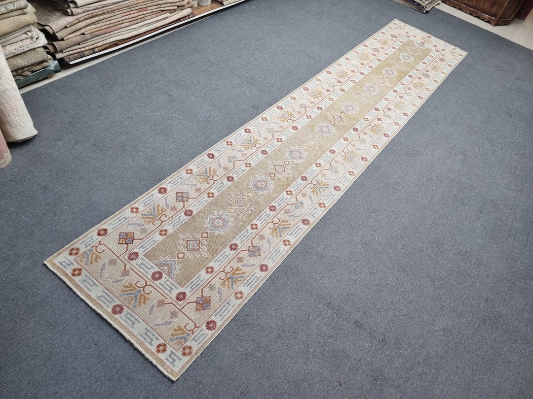 3x15 Hallway Runner Rug,runner,vintage Farmhouse Decor Runner,14'5''x2 ...