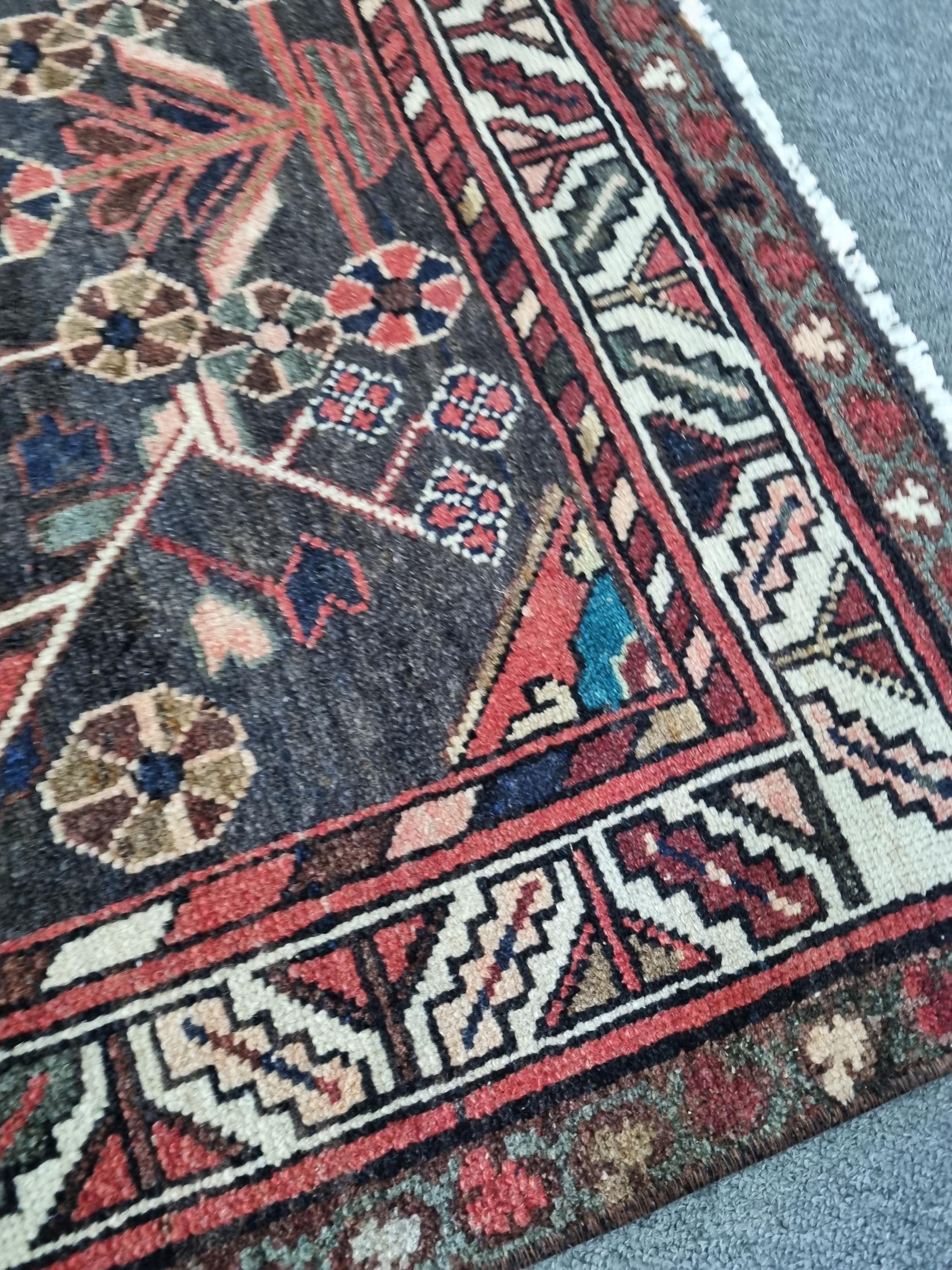 ◉90's vintage rug◉187×82　アゼルバイジャン産　ランナー 3'2''x13' ヴィンテージ ランナー ラグ: 3x13 アゼルバイジャン ウール