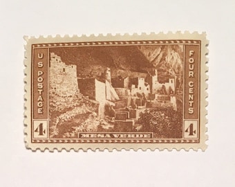Mesa Verde, Colorado -US Postage Stamp-1934
