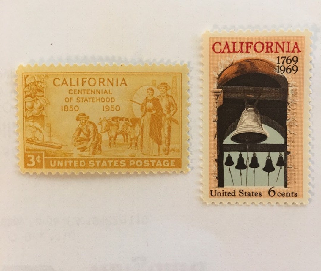 California Mint Postage Stamp - Etsy