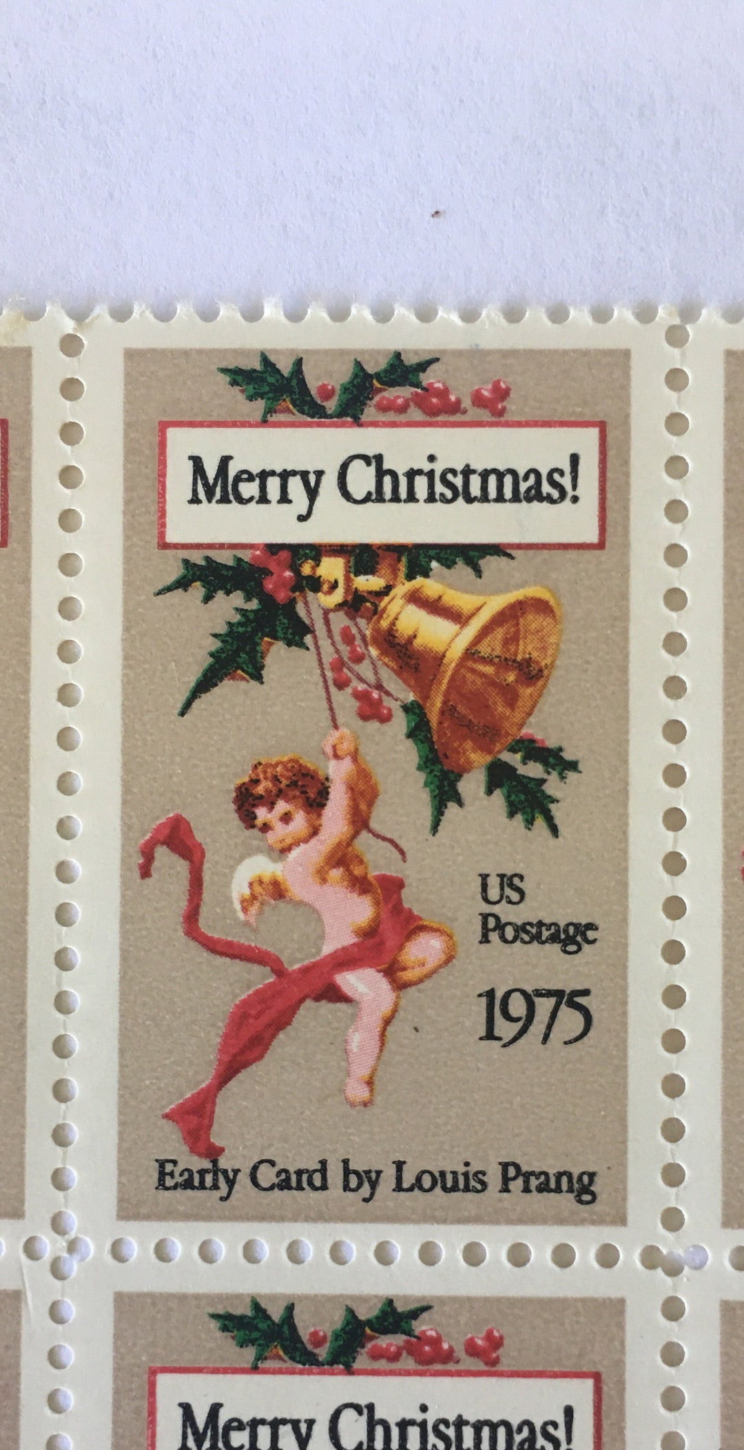 Christmas Angel -victorian Era Design - You Get 6 US Mint Postage ...