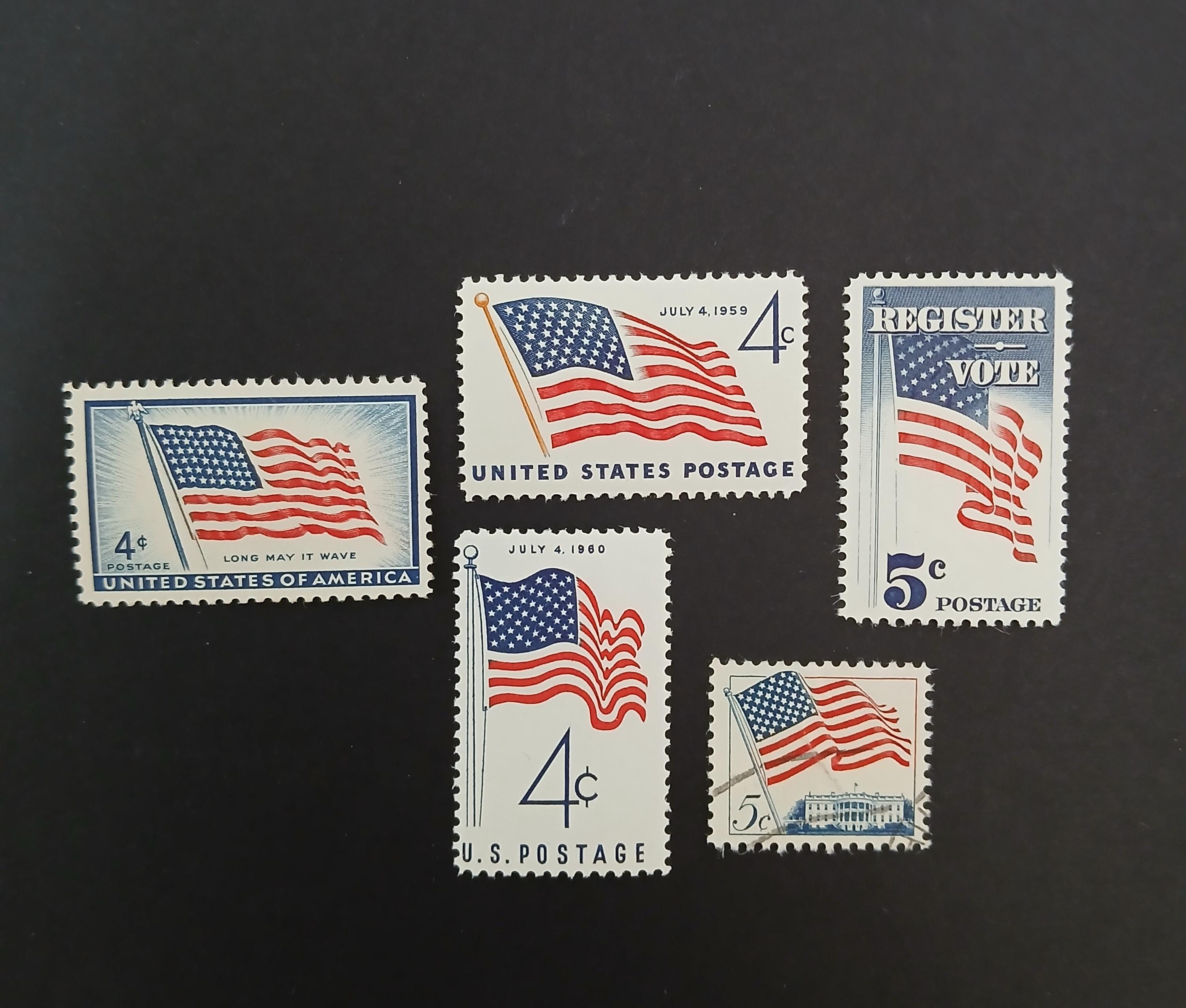 Vintage 50 Star Flag - Etsy