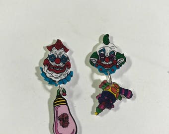 Killer Klowns from Outer Space earrings