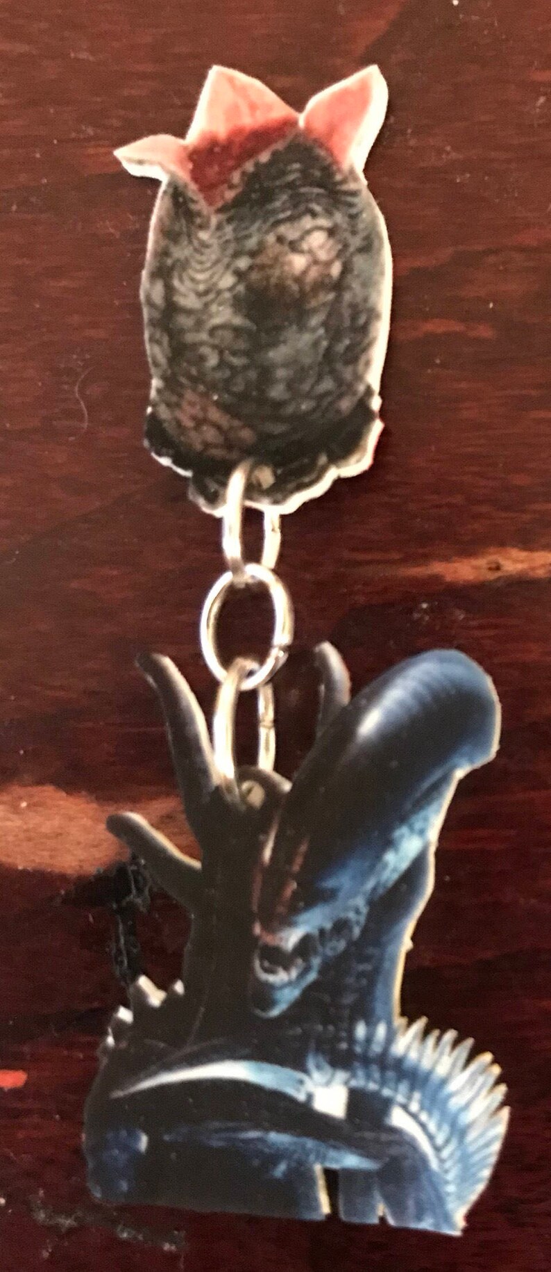 Alien xenomorph egg stud earrings Etsy