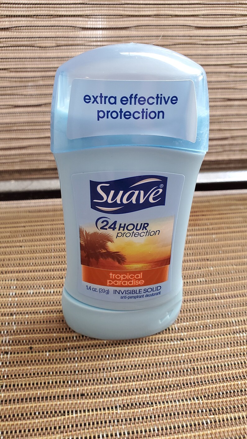 Full Size Suave Deodorant Diversion Stash Can Safe 2 PACK Secret Stash Hidden Protect Your