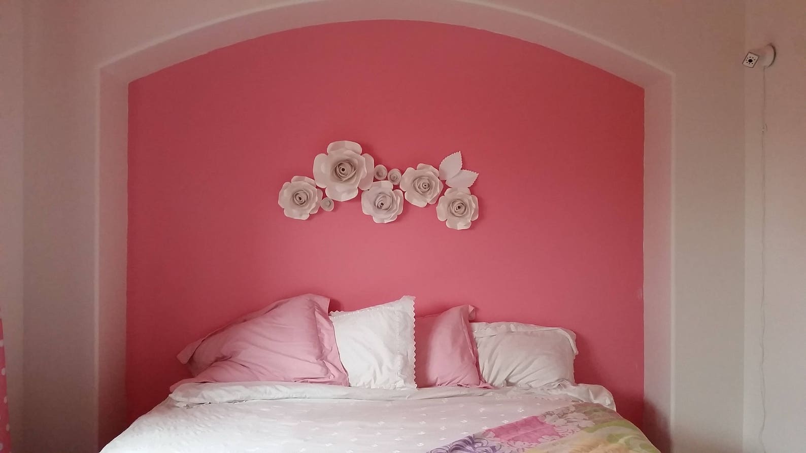 Baby Room Wall Decor Paper Flowers Photoshoot Backdrop paper Flower