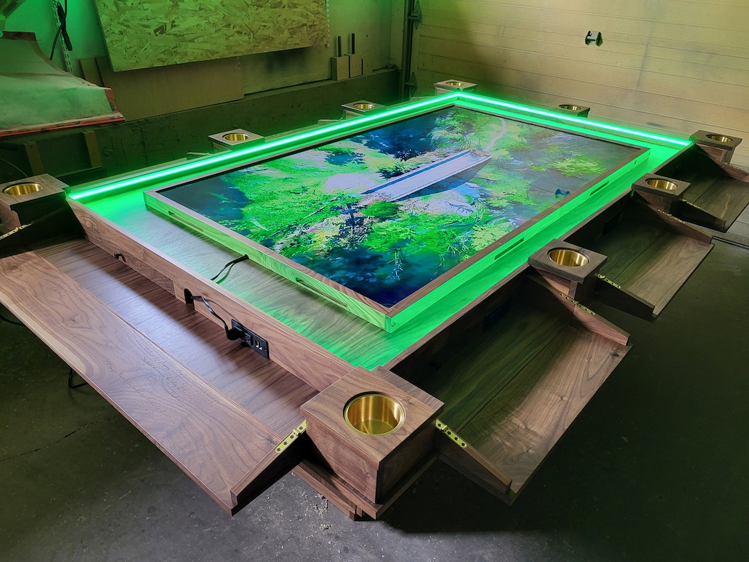 Dungeons & Dragons Role Playing Gaming Table With Individual Player ...