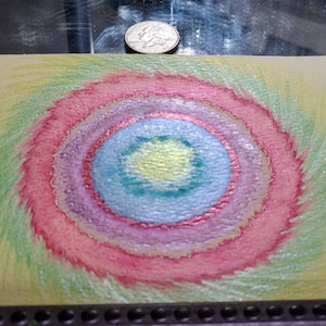 Abstract Intuitive Watercolor Painting - Singularity vortex # 8 - Original Art by MASmotif