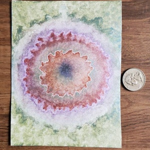 Beautiful Energy Painting - Singularity vortex # 12 - Original Intuitive Art by MASmotif