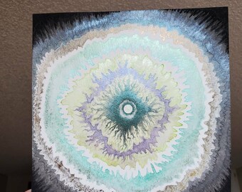 Gorgeous Abstract Intuitive Energy Painting -Singularity vortex  # 9 - Original Art by MASmotif