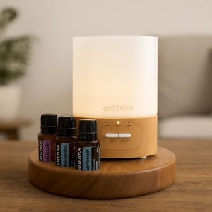 Essential oil diffuser display stand