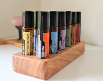Essential oil roller bottle display stand