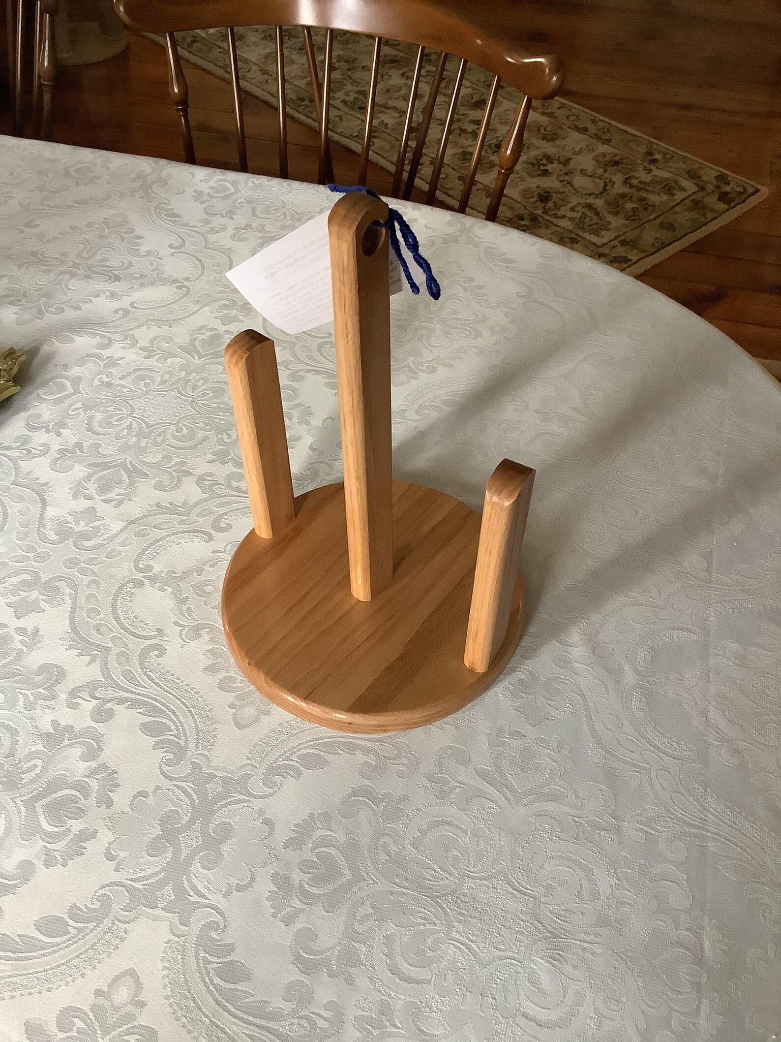 Wooden Paper Towel Holder Etsy