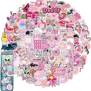 Sticker Grab Bag Pink
