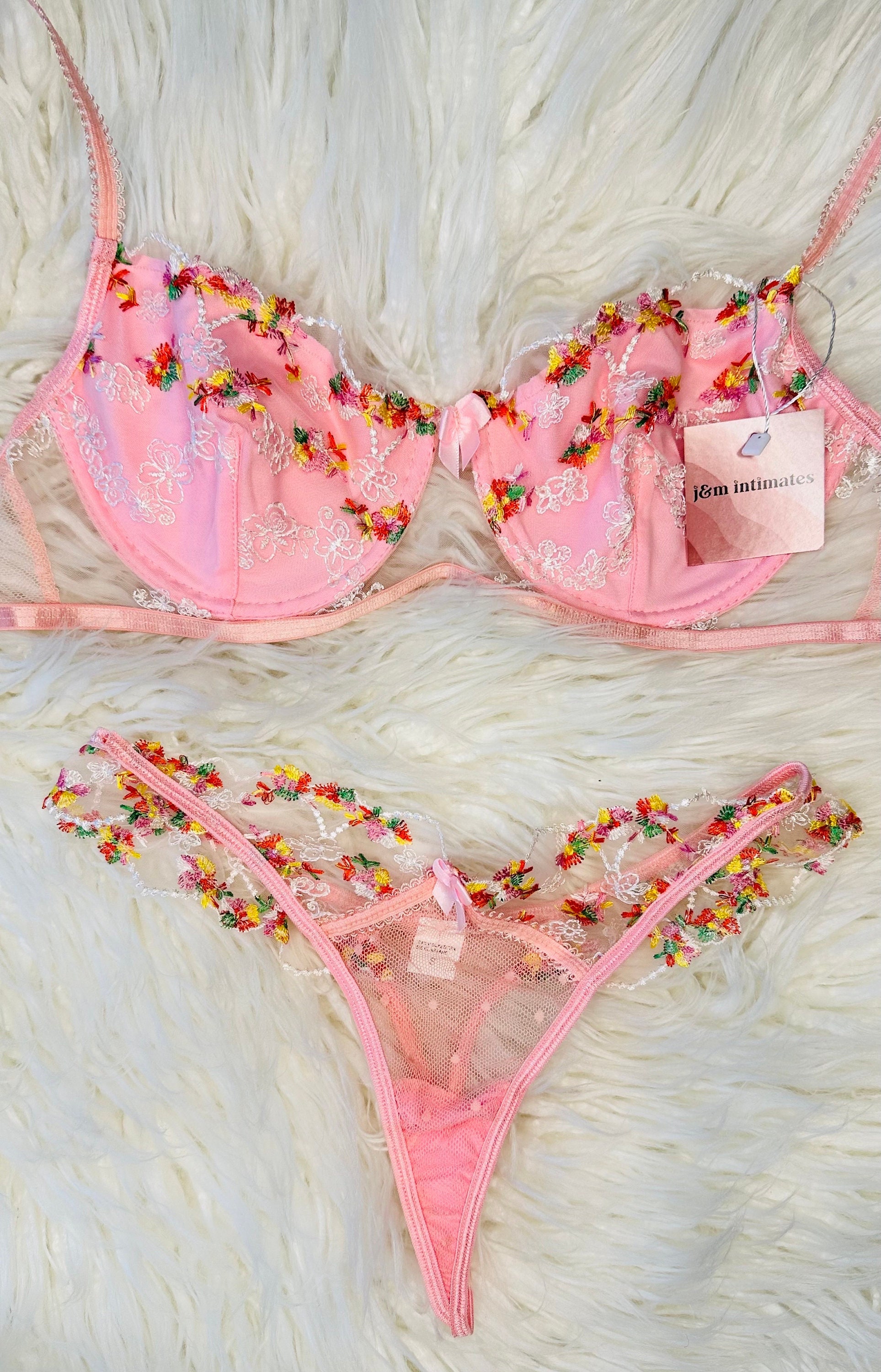 Pink heart bralette, triangle bra, mesh bralette, valentines gift, bridal  lingerie, summer lingerie, rose gold