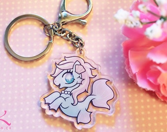 lovely hippocampus keychain