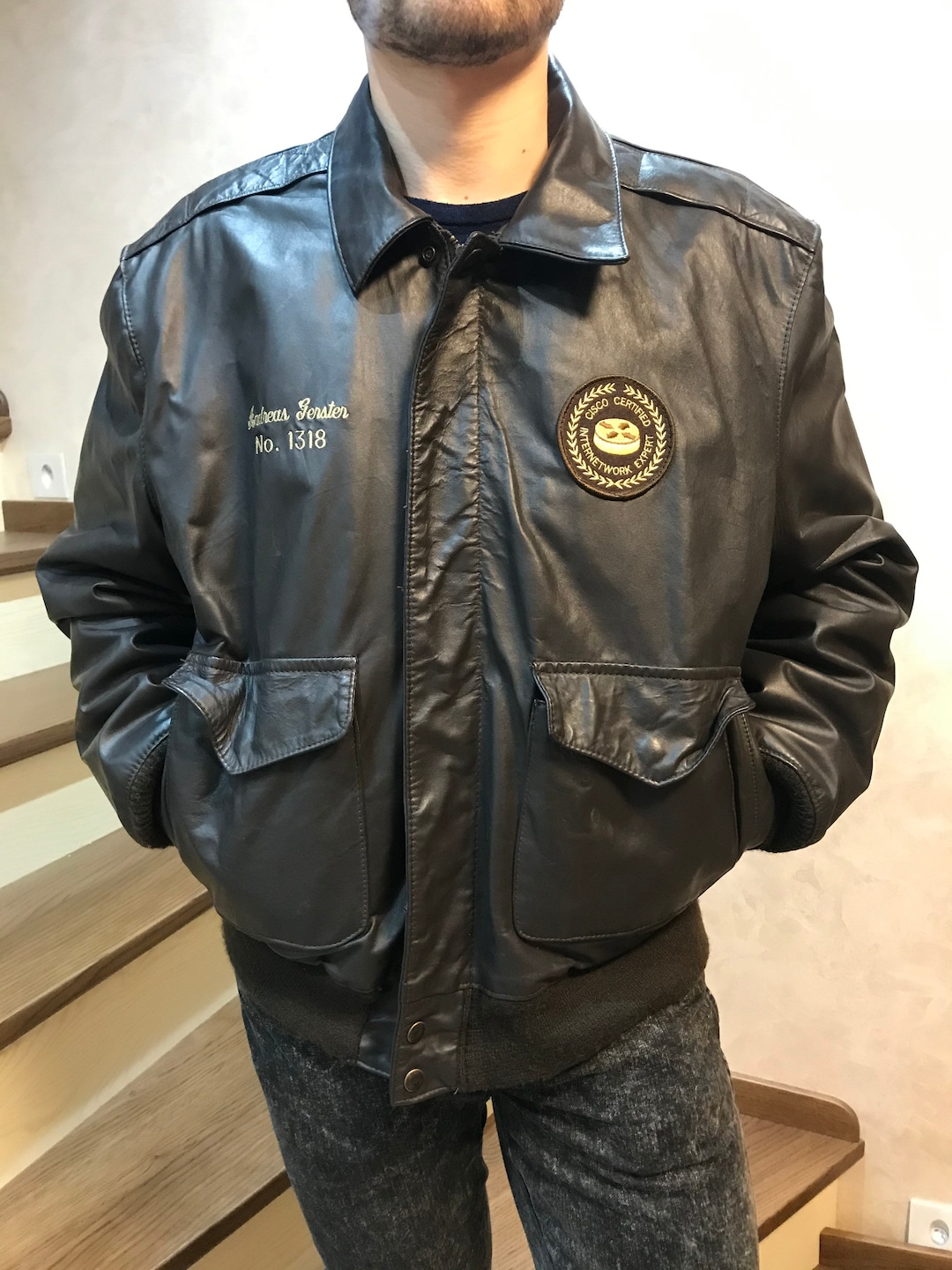 Excelled Vintage Leather Jacket A 2 Flyers Usa Excelled Excelled Vintage Leather Jacket A 2 Flyers Usa Excelled