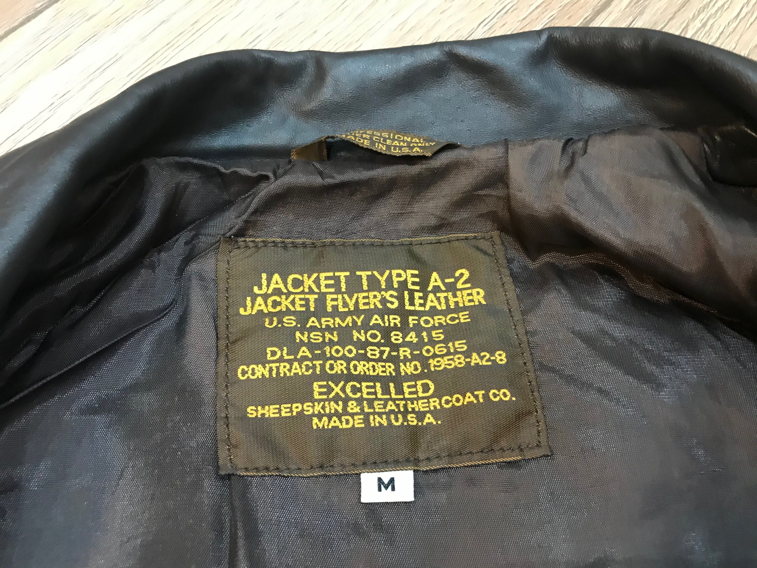 Excelled Vintage Leather Jacket A 2 