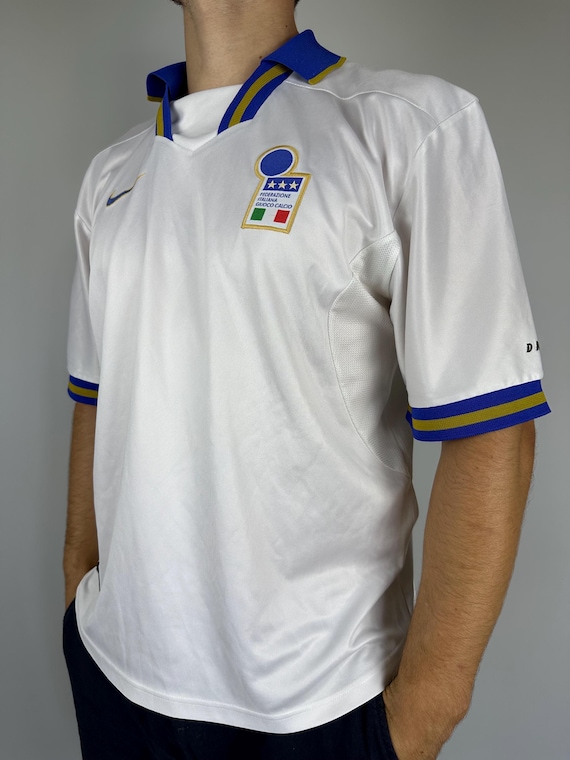 Italy National Team1996 1997 1998 Awayfootball Shirt Jersey Nike L
