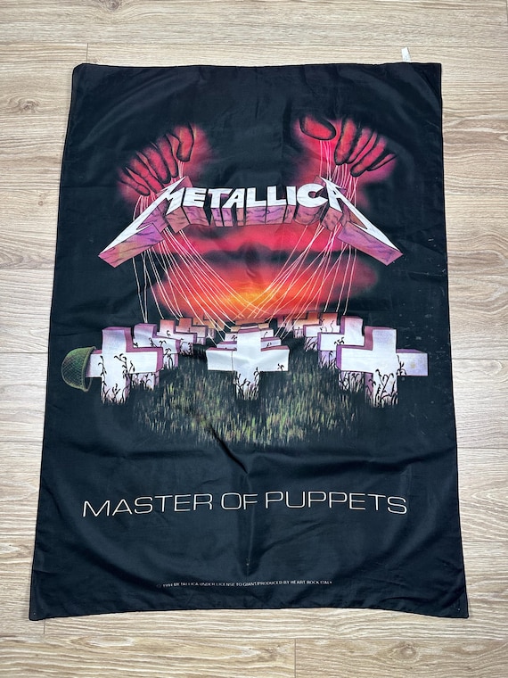Metallica Halsketting - Master Of Puppets - zilverkl