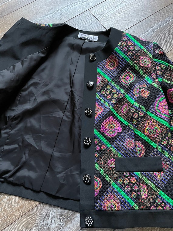 Marie Claire Boutique Paris Blazer Jacket Wool Si… - image 4