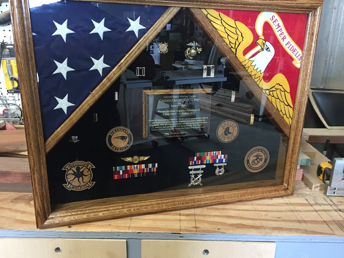 18 x 24 Military Shadow box Etsy