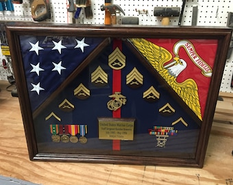 18 x 24 Military Shadowbox (FREE SHIPPING lower 48 states only)