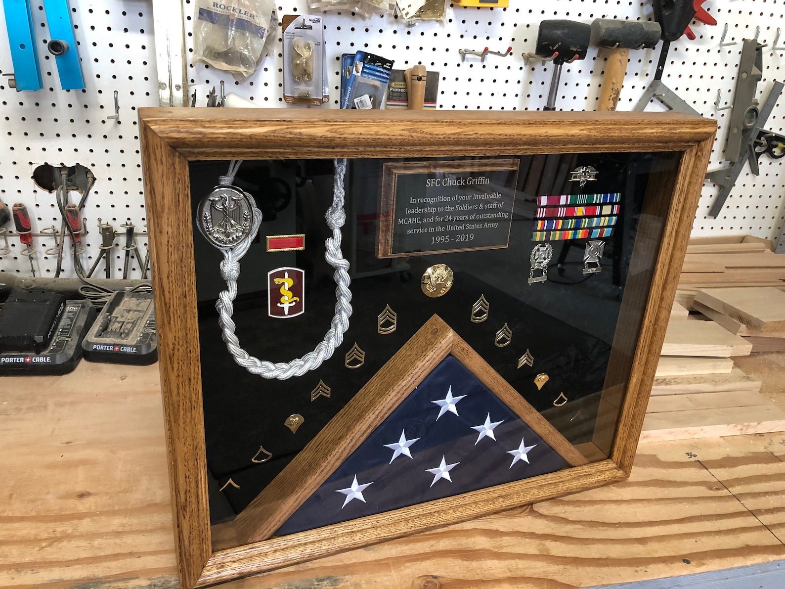 16x20 Military Shadow box Etsy