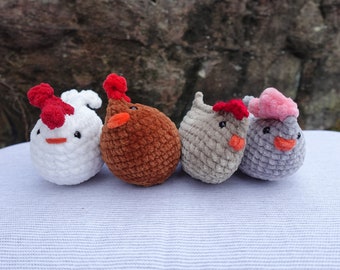 Chunky Chickens Plush Toy