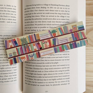 Bookshelf bookmark