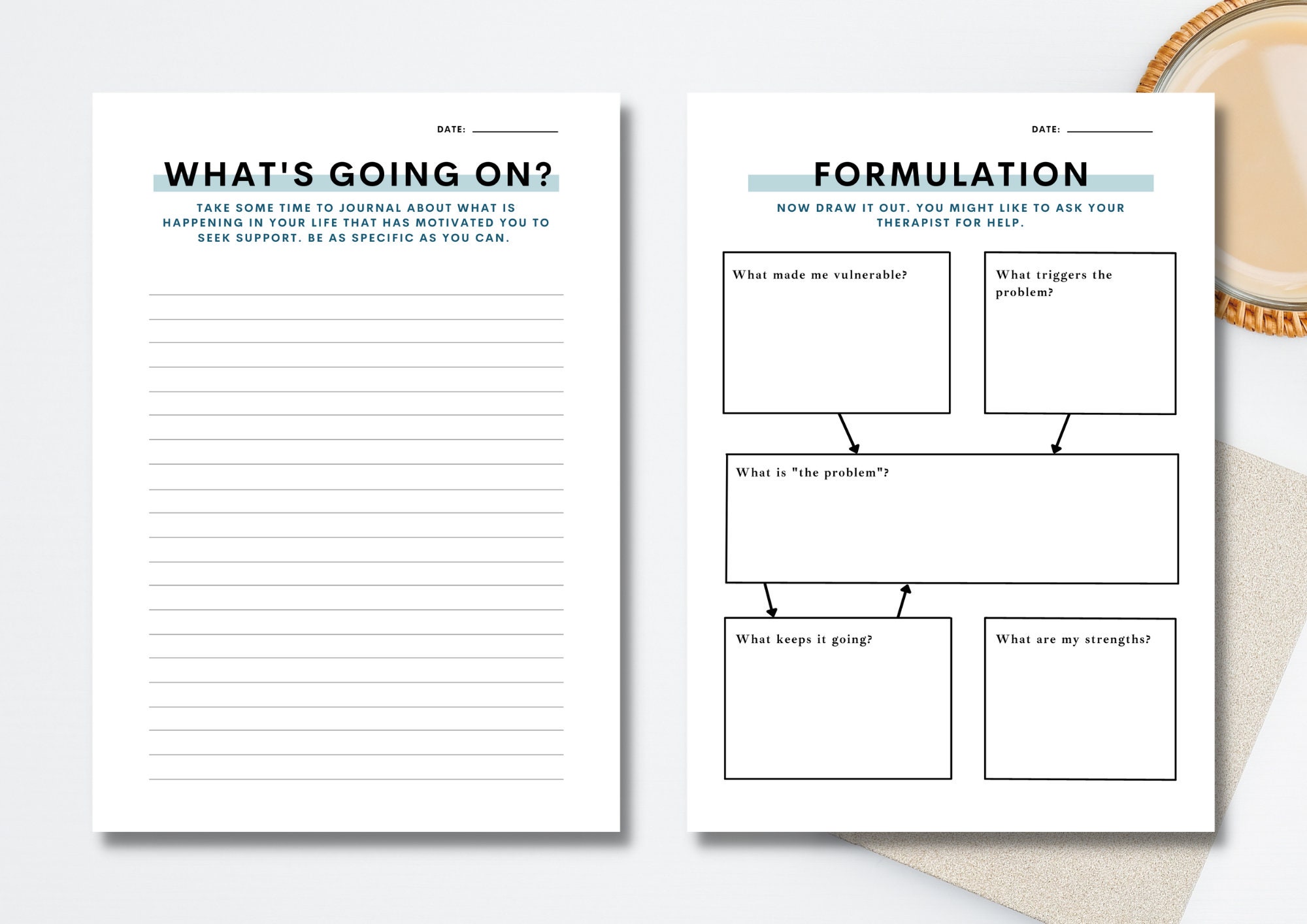 Formulation Worksheet Printable DIGITAL DOWNLOAD - Etsy