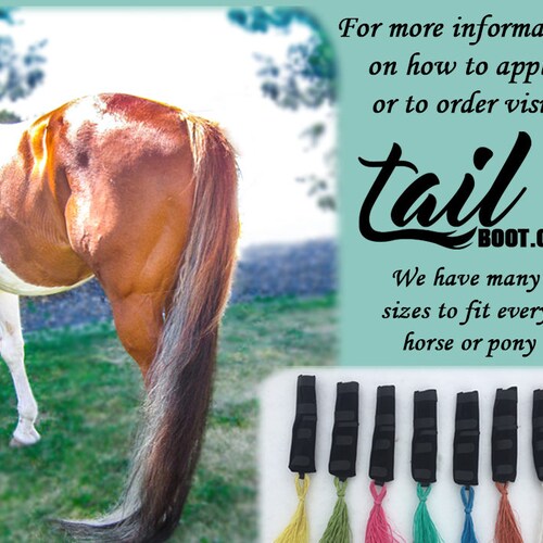 The Tail Boot Tail Bag for Horses Etsy