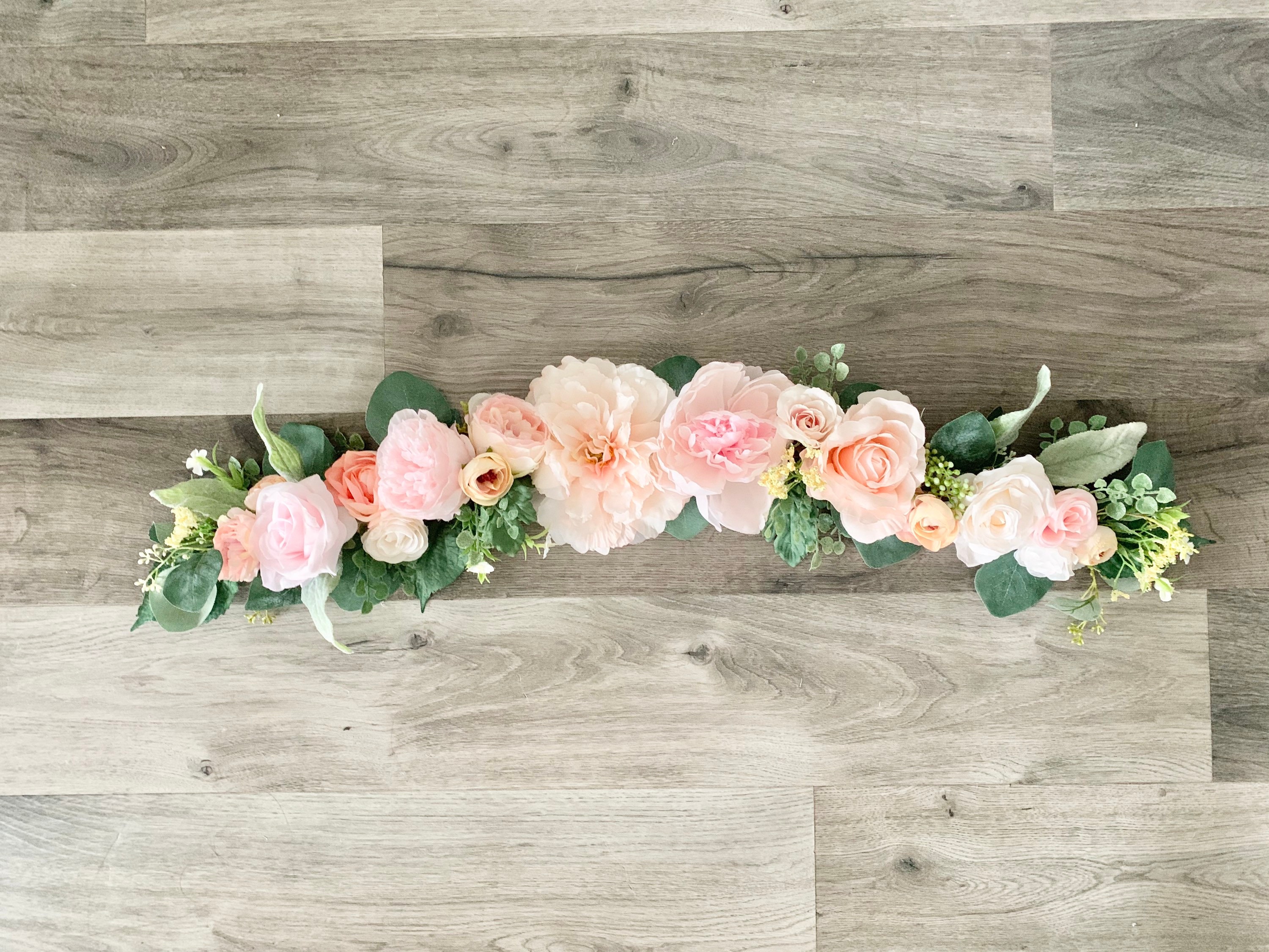 Table Garland Flower Swag Floral Swag Wedding garland Etsy