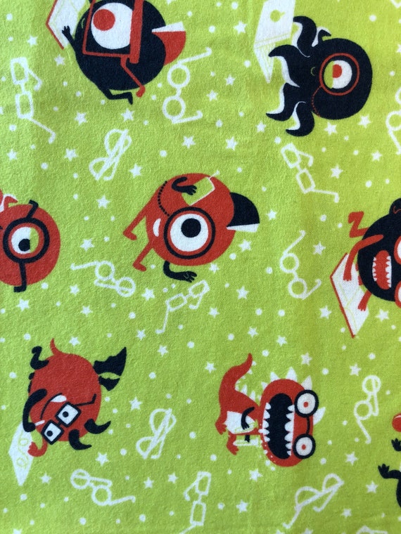 monster crib sheets