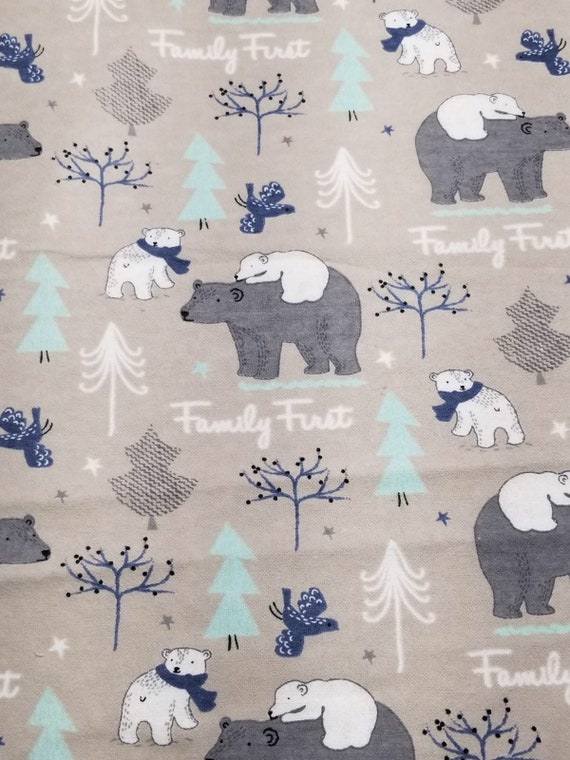 polar bear crib bedding set